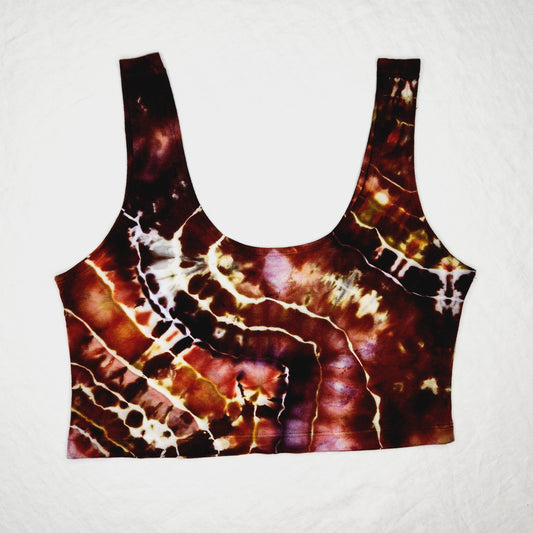 Crop Tank Top Garnet Large