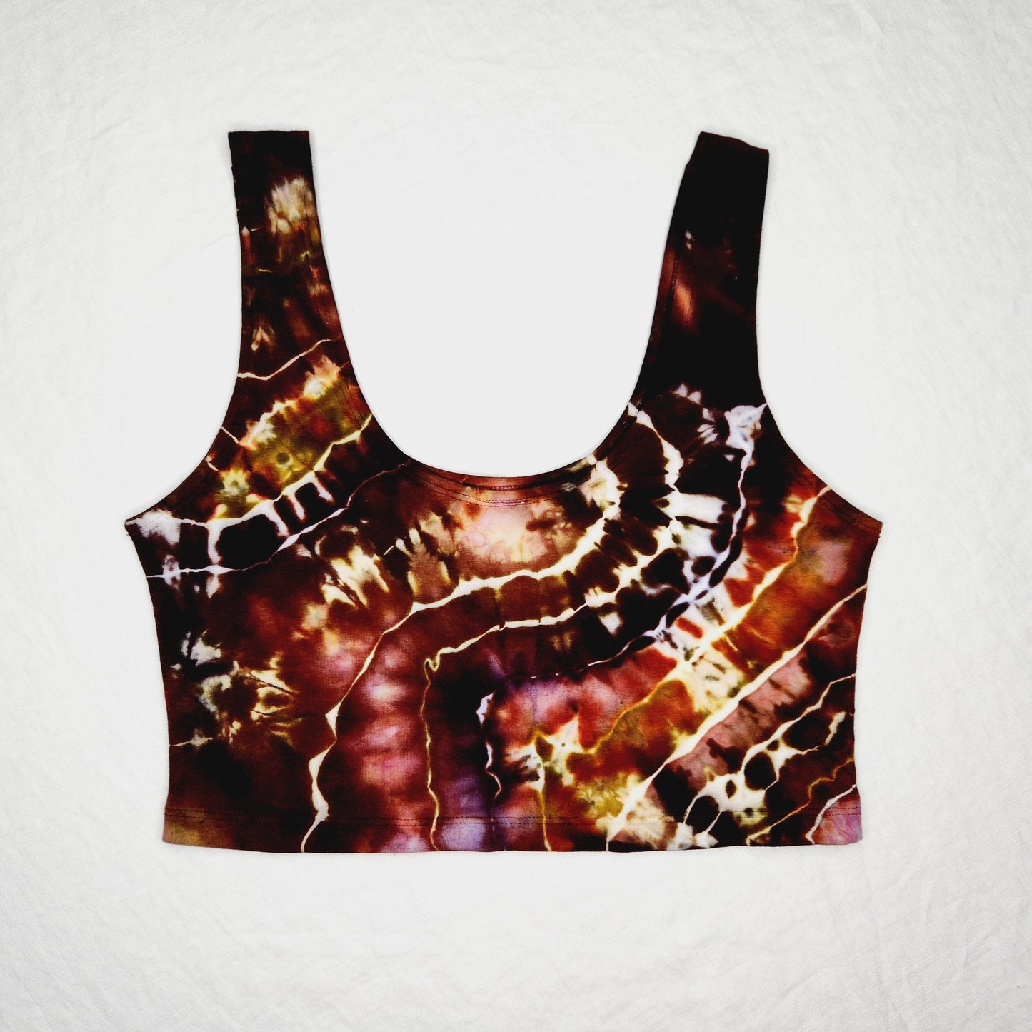 Crop Tank Top Garnet Large